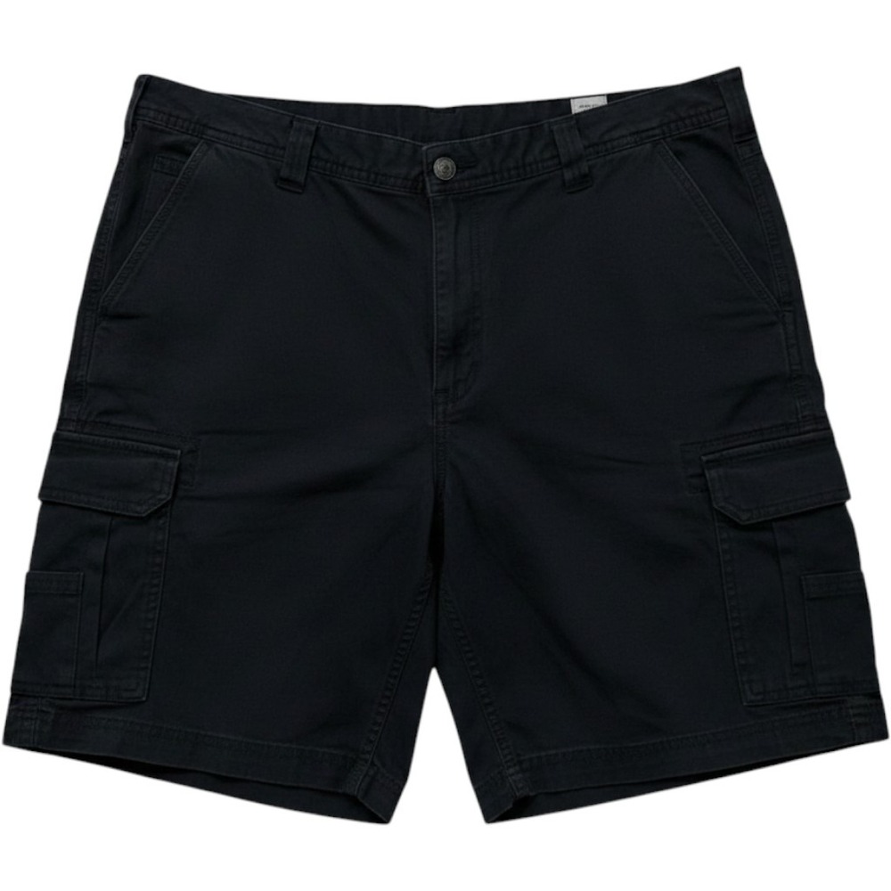 Redhead Casual Cargo Shorts Mens 40 Black Cotton Performance Zip Fly Relaxed Fit
